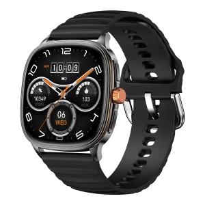 Health Monitoring Men Smartwatch – Sports Activity Trackers - VS21 PRO, Black
