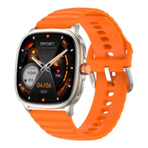 Health Monitoring Men Smartwatch – Sports Activity Trackers - VS21 PRO, Orange