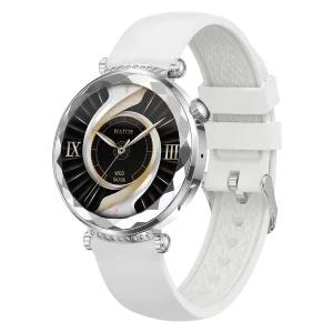 Women Smartwatch – Bluetooth Call, Fitness Tracking, Waterproof - Silver