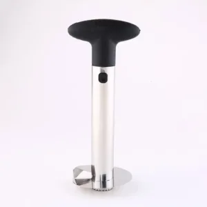 3-in-1 Stainless Steel Pineapple Peeler, Corer, and Slicer Tool - Black